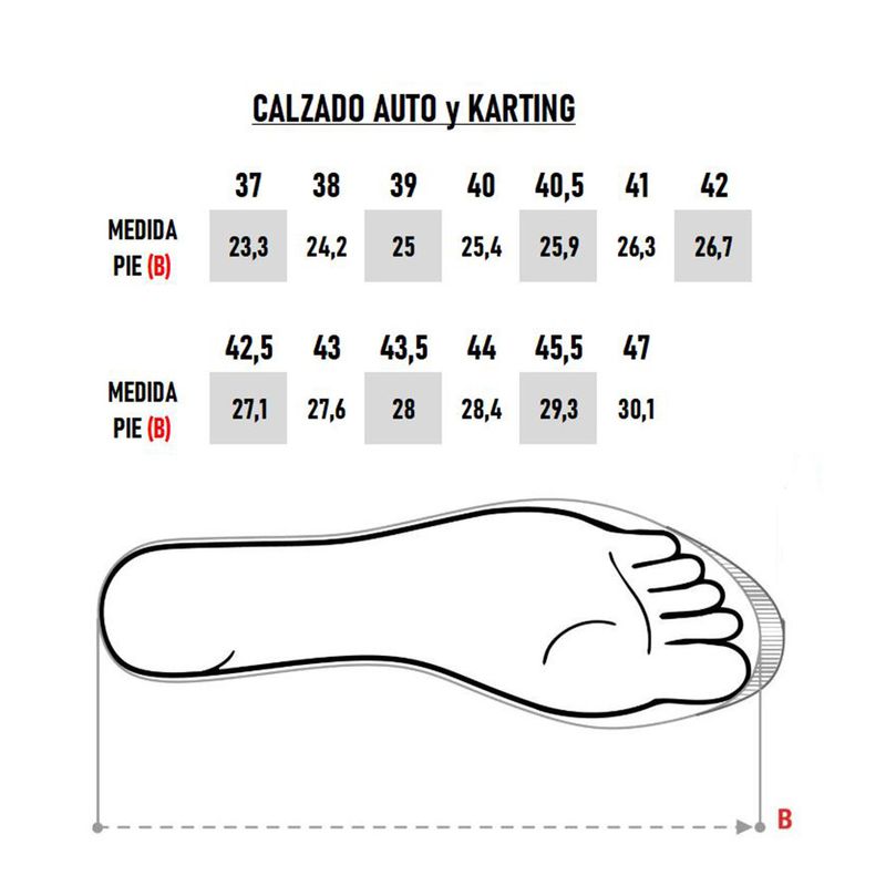 CALZADO AUTO y KARTING