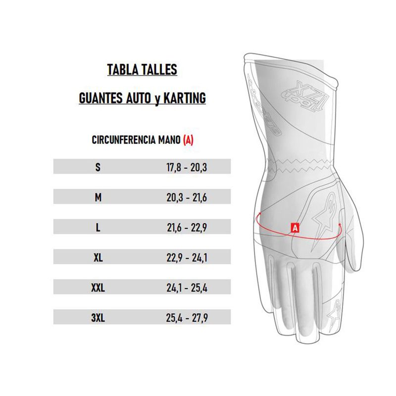 GUANTES AUTO Y KARTING